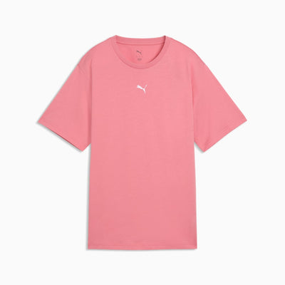 PUMA WOMEN'S ESSENTIALS RELAXED PINK TEE