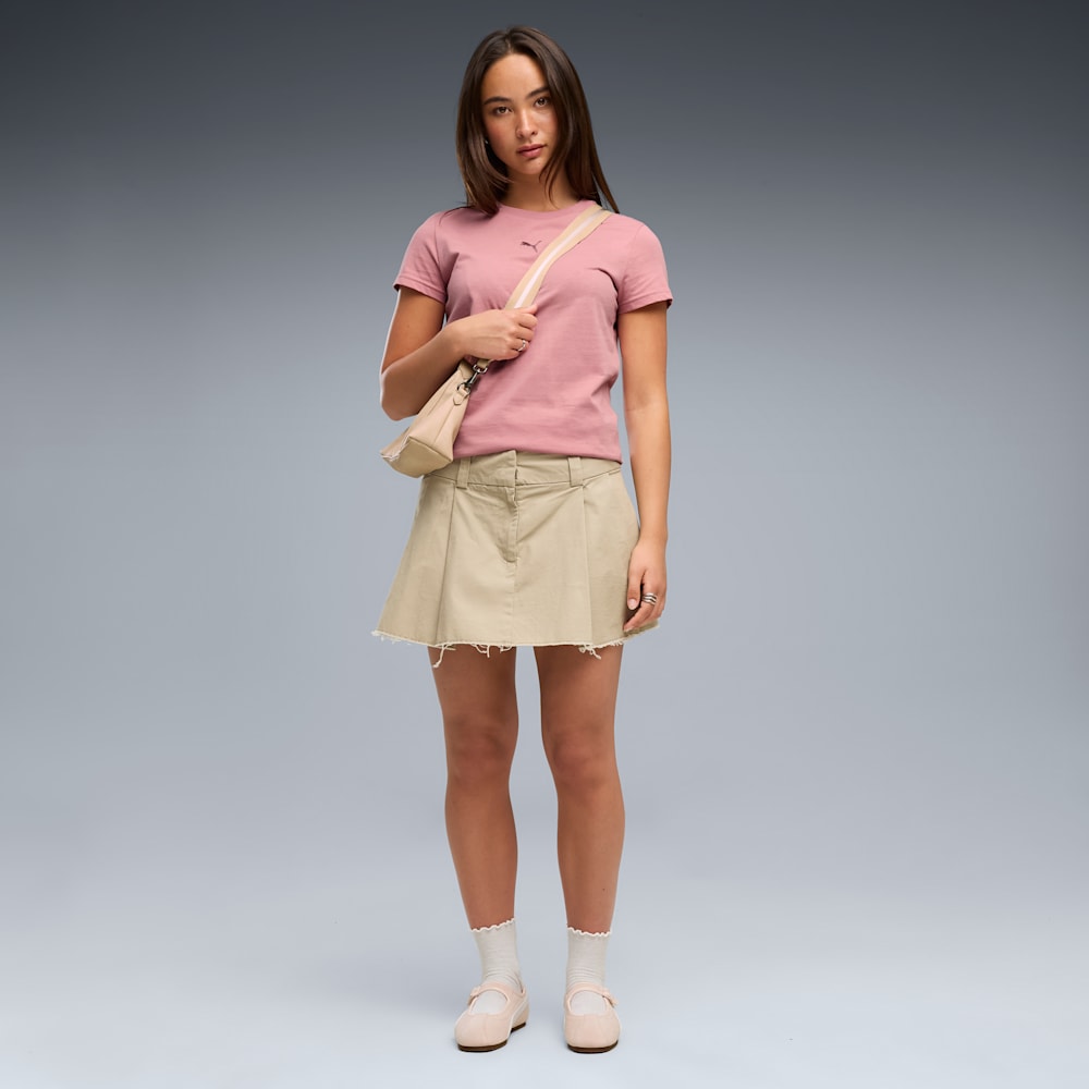 PUMA WOMEN'S ESSENTIALS ROSEWOOD TEE
