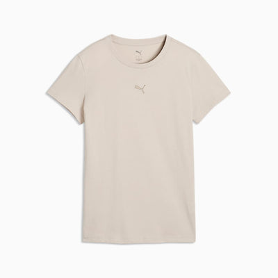 PUMA WOMEN'S ESSENTIALS SILVER FOG TEE