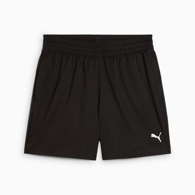 PUMA MEN'S ESSENTIALS WOVEN 5" BLACK SHORTS