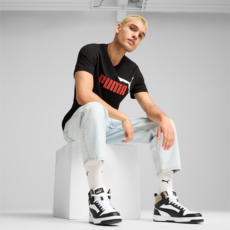 Puma sneakers logo best sale