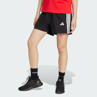 Adidas Women's 3-Stripes Woven Black Short
