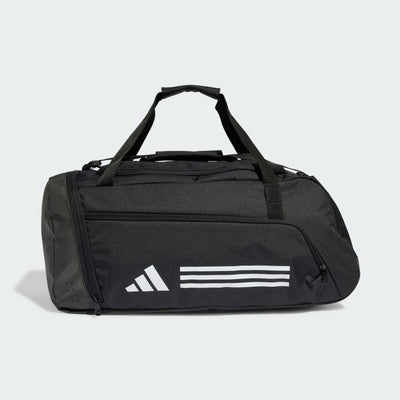 Adidas 3-Stripe Medium Black Duffle Bag