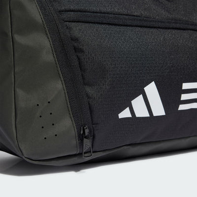 Adidas 3-Stripe Small Black Duffle Bag