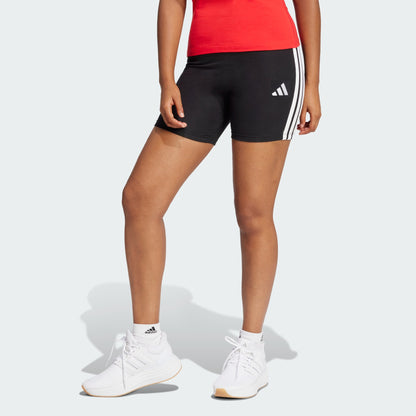 Adidas Women's 3-Stripes High Waisted Black Bike Short