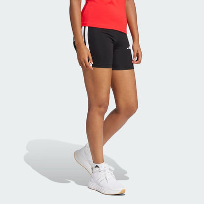 Adidas Women's 3-Stripes High Waisted Black Bike Short