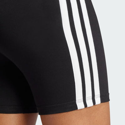 Adidas Women's 3-Stripes High Waisted Black Bike Short