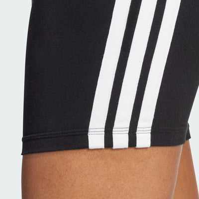 Adidas Women's 3-Stripes High Waisted Black Bike Short
