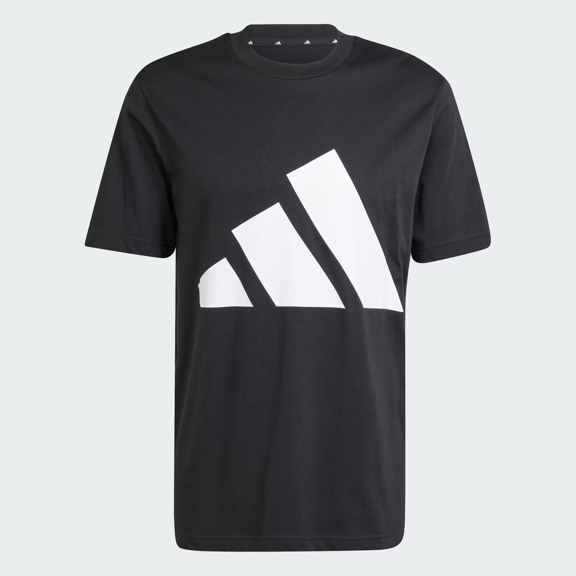 Adidas Men's Essentials Big Logo Black Tee