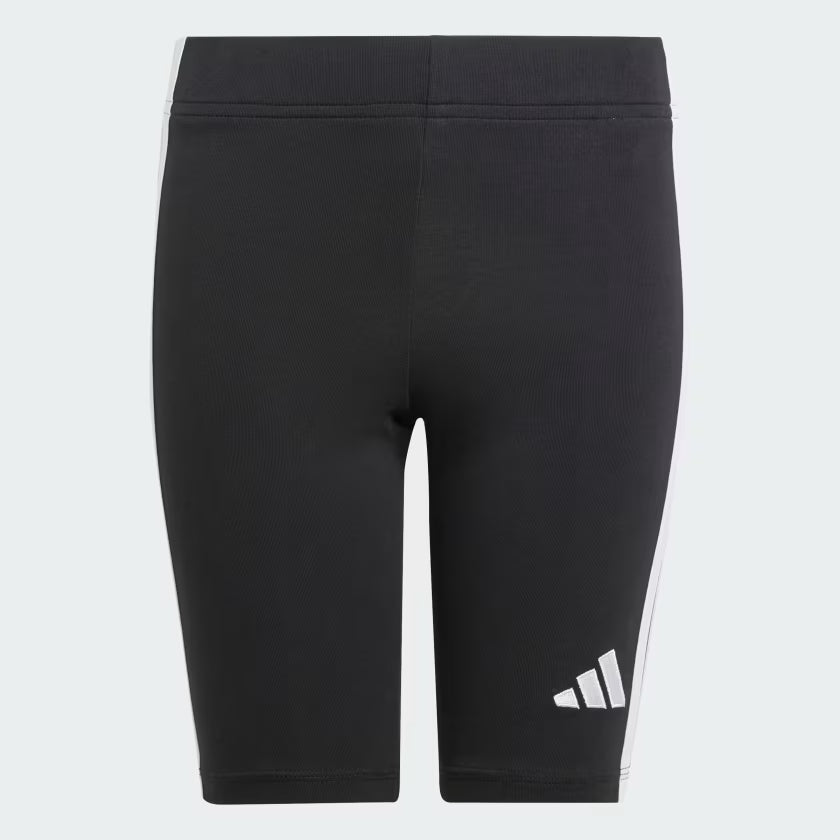 Adidas Kid's 3-Stripes Black Short