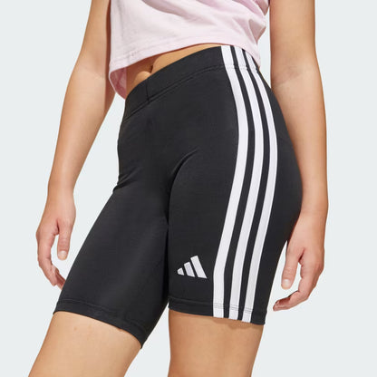 Adidas Kid's 3-Stripes Black Short