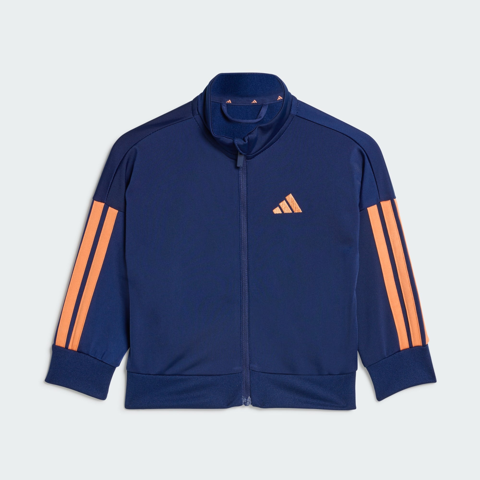 Adidas Kid's Essentials Climacool Navy/Orange Tracksuit Set