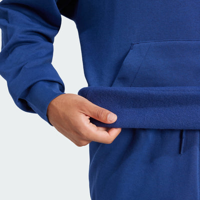 Adidas Men's Feelcozy Fleece Navy Hoodie