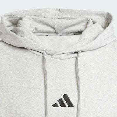 Adidas Men's Feelcozy Fleece Grey Hoodie