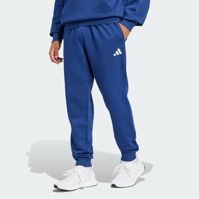 ADIDAS MEN'S ESSENTIALS FEELCOZY FLEECE NAVY TRACKPANT