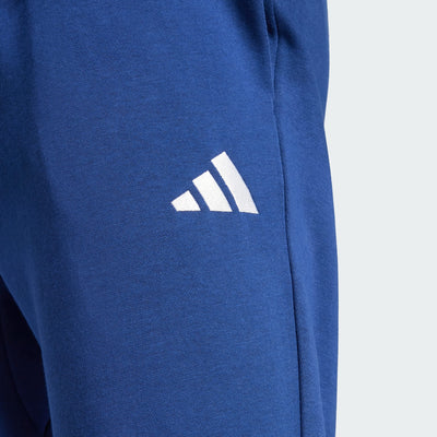 ADIDAS MEN'S ESSENTIALS FEELCOZY FLEECE NAVY TRACKPANT