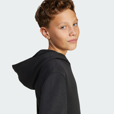Adidas Kid's Essentials Fleece Black Hoodie