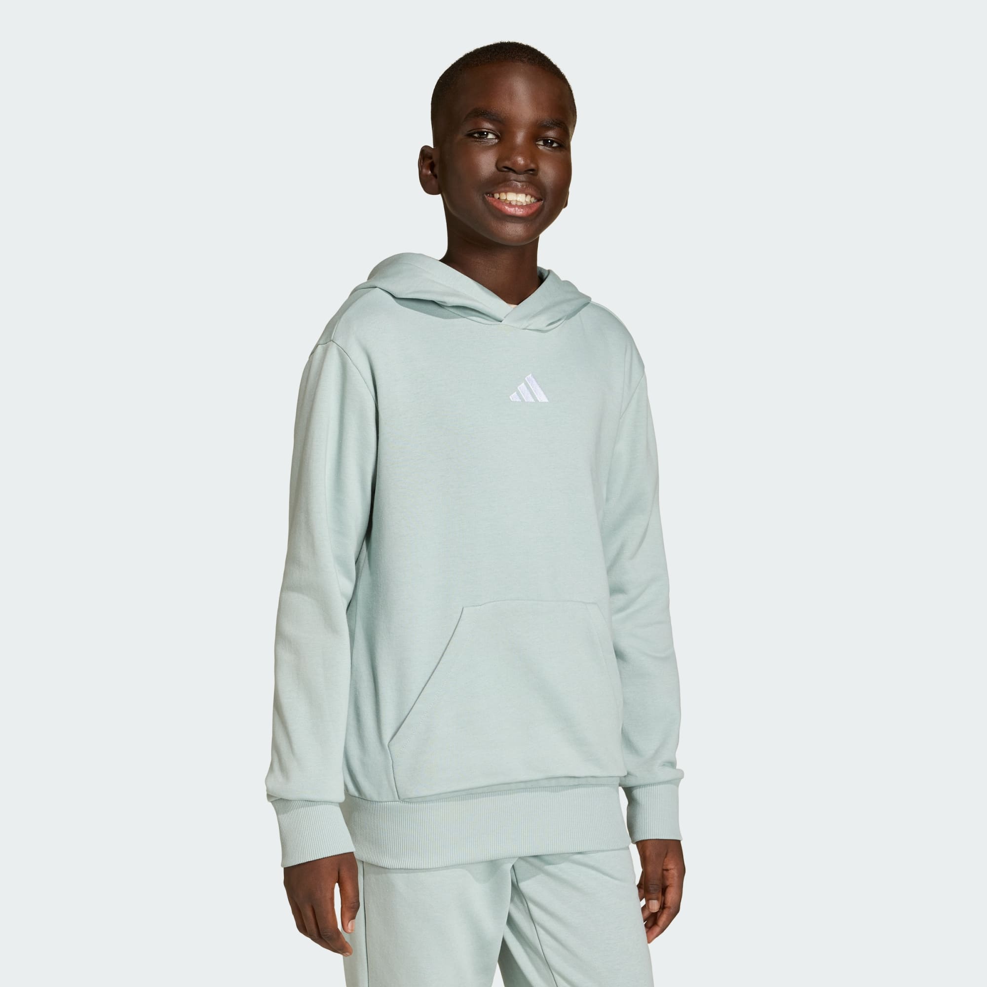 ADIDAS KID'S ESSENTIALS FLEECE SAGE HOODIE