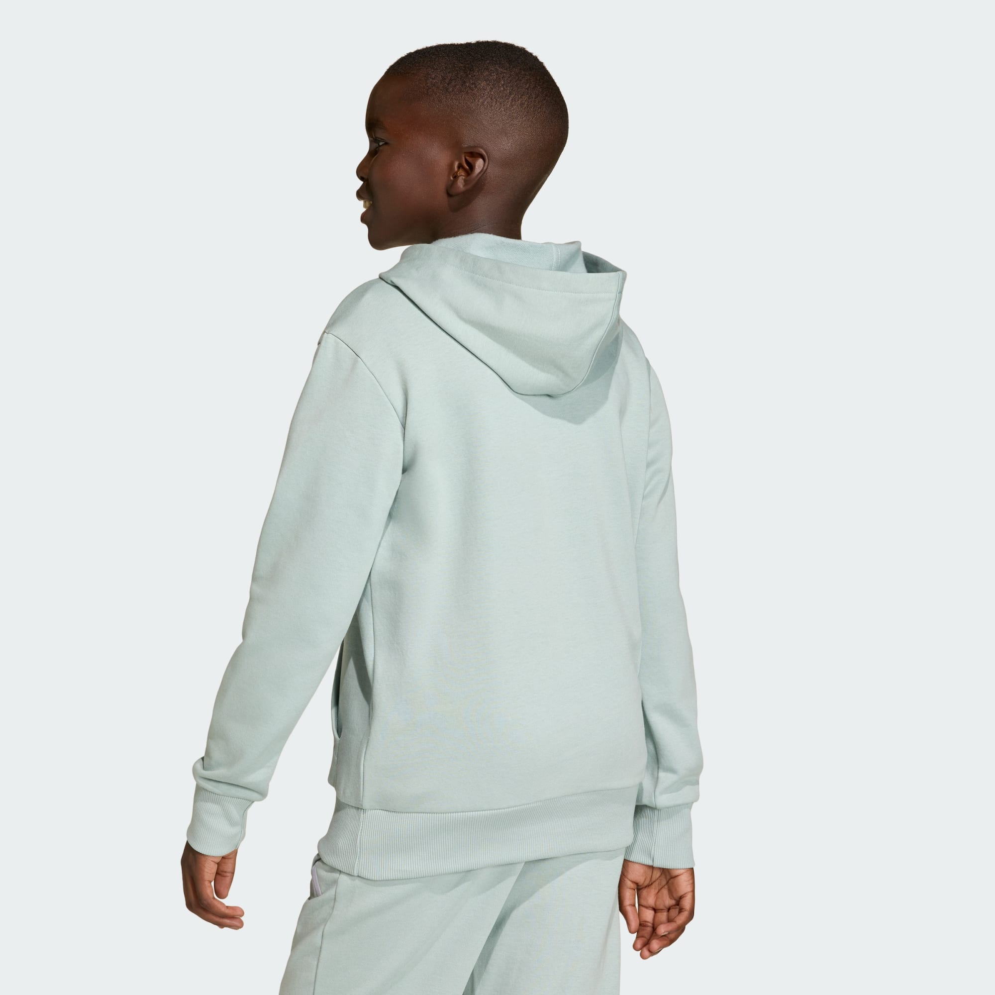 ADIDAS KID'S ESSENTIALS FLEECE SAGE HOODIE