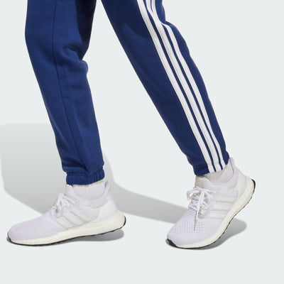 Adidas Kid's Essentials 3-Stripes Blue Trackpants