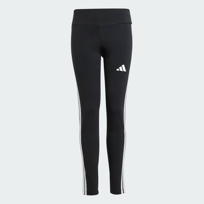 Adidas Kid's 3-Stripes Essentials Black Tight