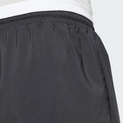 ADIDAS MEN'S ESSENTIALS LINEAR LOGO BLACK SHORTS