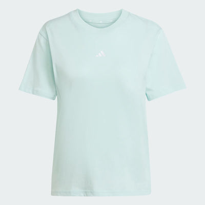 Adidas Women's Essentials Small Logo Mint Tee
