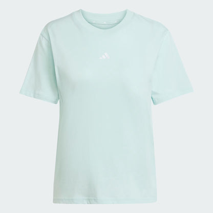 Adidas Women's Essentials Small Logo Mint Tee