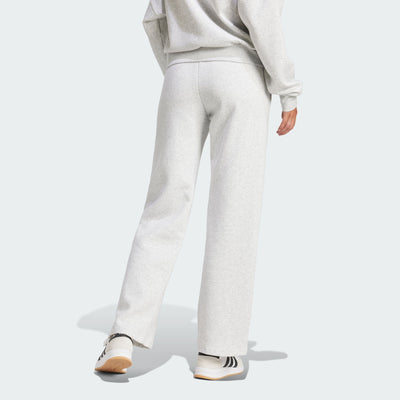 Adidas Women's Feelcozy Fleece Grey Trackpant