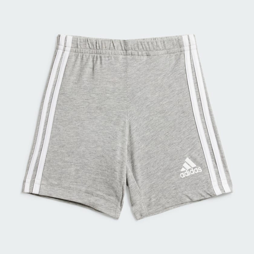 ADIDAS KID'S ESSENTIALS BLUE/GREY SET