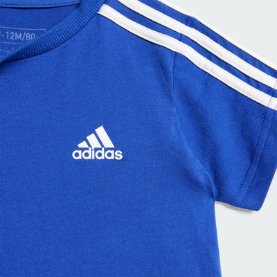 ADIDAS KID'S ESSENTIALS BLUE/GREY SET