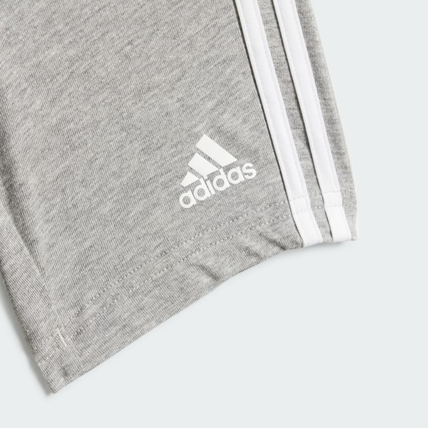ADIDAS KID'S ESSENTIALS BLUE/GREY SET