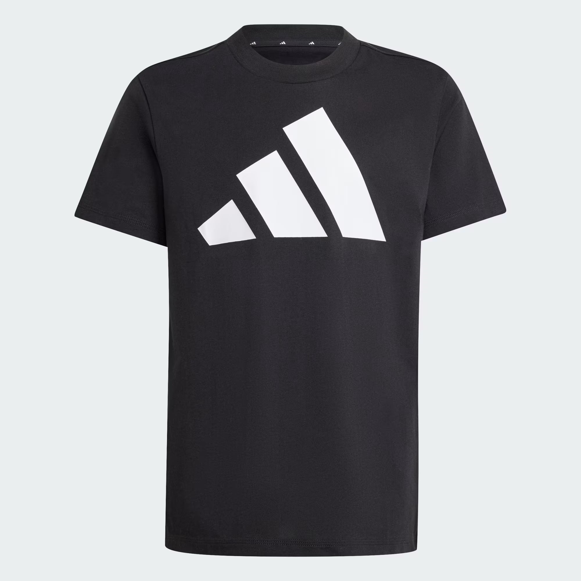 ADIDAS KID'S ESSENTIALS BIG LOGO BLACK TEE
