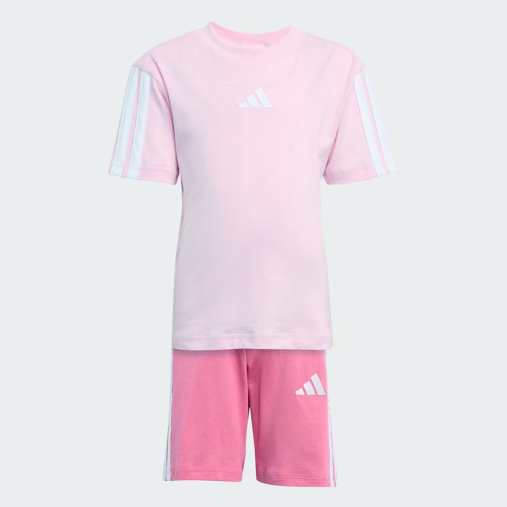 Adidas Kid's Essentials 3-Stripes Pink Set