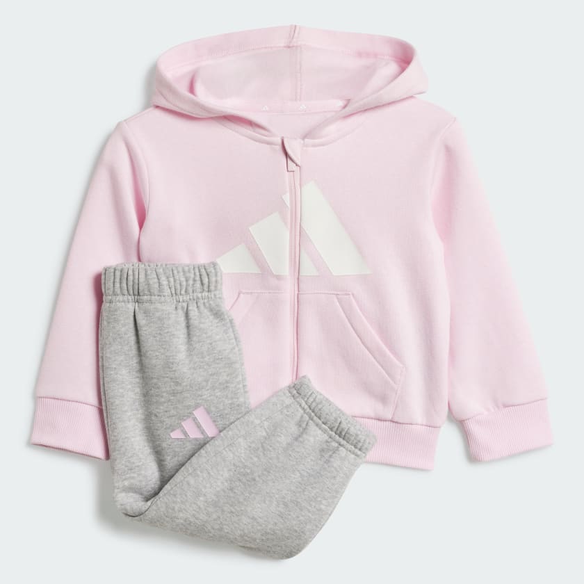 Fleece Hoodie Toddler Girl Adidas Sweatshirt ADIDAS KID'S