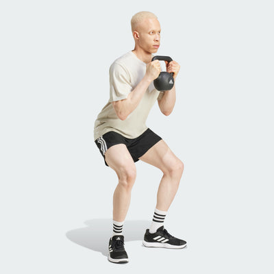 Adidas Men's Training Essentials 3-Stripes Woven Black Short