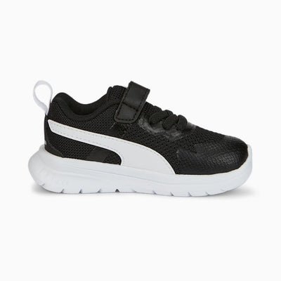 Puma Kid's Evolve Run Mesh Black/White Running Shoes