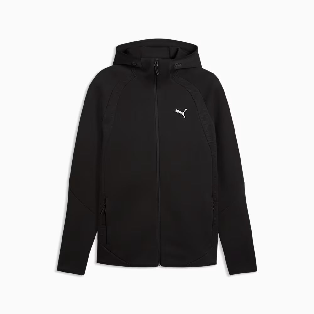 Puma Men's Evostripe Full-Zip Black Hoodie