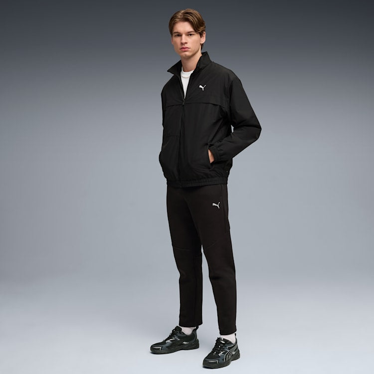 Puma Men's Evostripe Black Trackpants