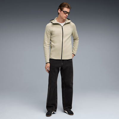 Puma Men's Evostripe Full-Zip Grey Hoodie