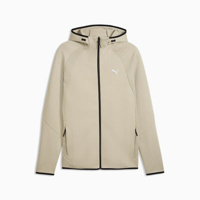 Puma Men's Evostripe Full-Zip Grey Hoodie