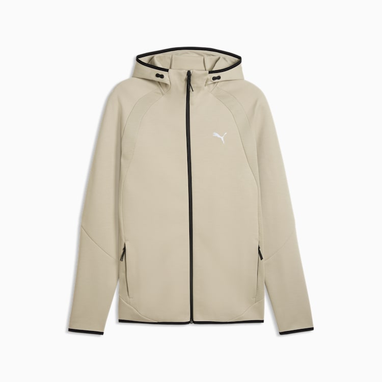 Puma Men's Evostripe Full-Zip Grey Hoodie
