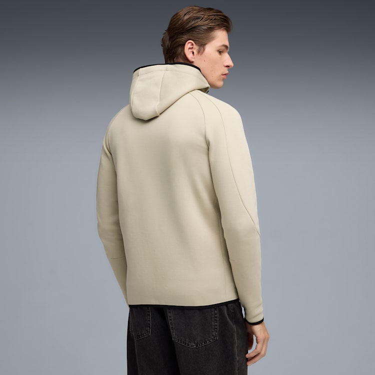 Puma Men's Evostripe Full-Zip Grey Hoodie