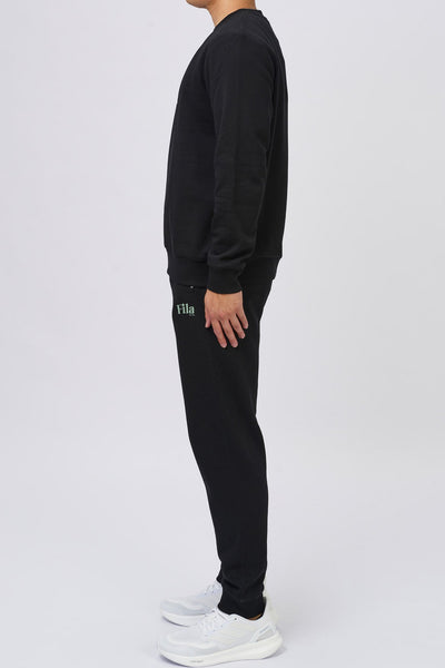 Fila Men's Jamie Black Crew Sweatshirt