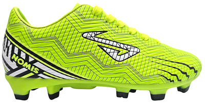 Nomis Kid's Rapido Lime/Black Football Boots