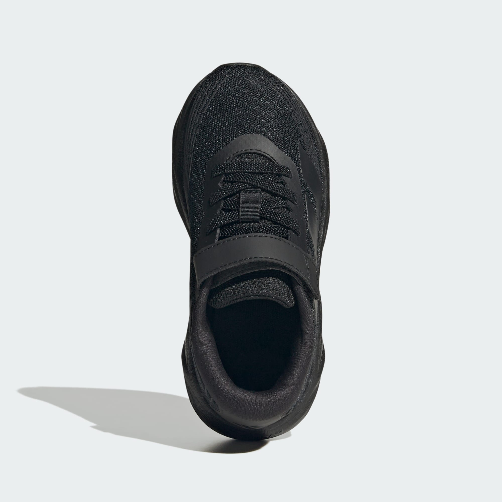 ADIDAS KID'S HOOK N' LOOP GALAXY 8 TRIPLE BLACK RUNNING SHOES