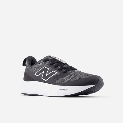 New Balance Kid's Fresh Foam 625 Black/White Running Shoes