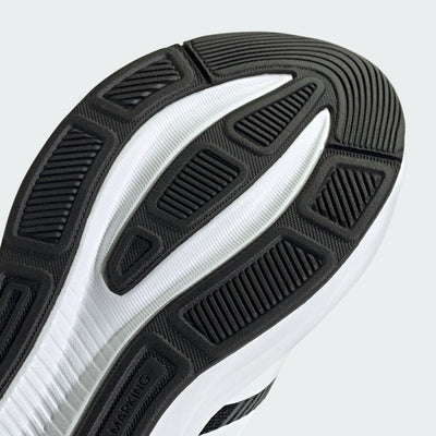 ADIDAS KID'S GALAXY 8 BLACK/WHITE RUNNING SHOES