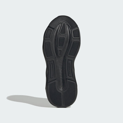 ADIDAS KID'S GALAXY 8 TRIPLE BLACK RUNNING SHOES