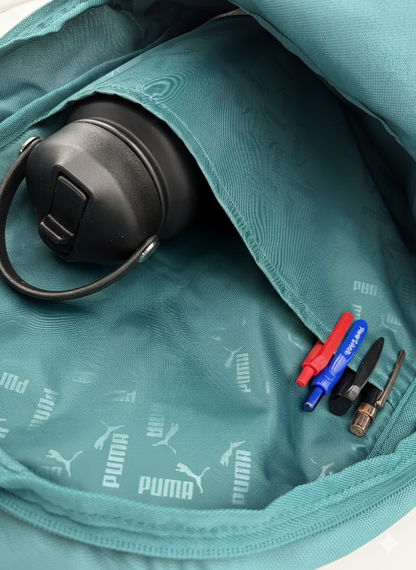 Puma Phase Top Tape Green Backpack